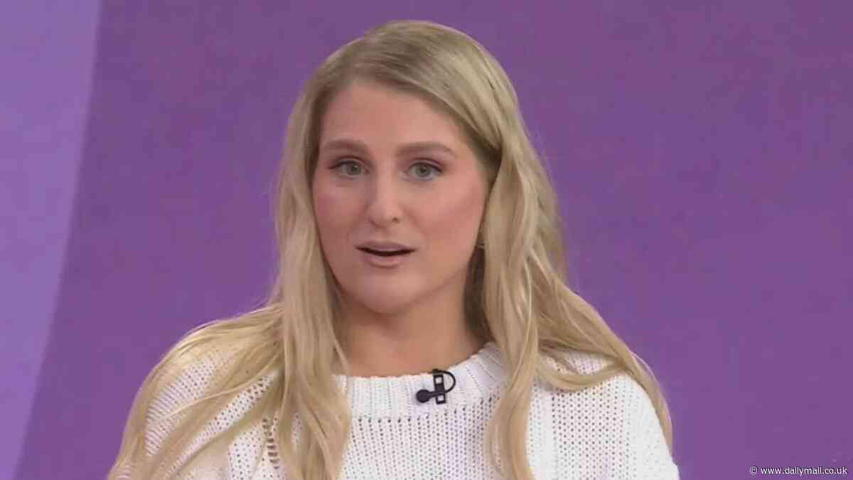 Meghan Trainor reveals she returned to work just ONE WEEK after having a C-section - as she opens up about her biggest parenting fears
