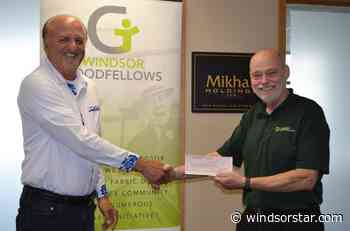 Mikhail Holdings donates $10,000 to Windsor Goodfellows