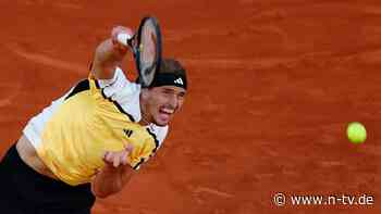Gegner Ruud schwer angeschlagen: Tennis-Star Zverev stürmt erstmals ins Finale der French Open