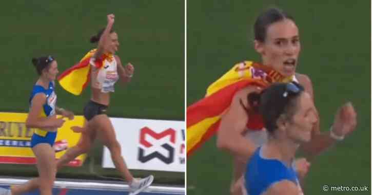 Spanish race walker loses out on medal after celebrating before finish line at European Athletics Championships