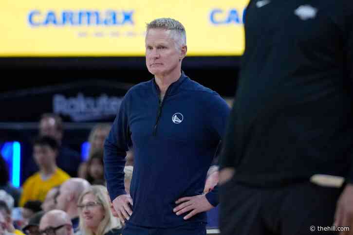 NBA's Steve Kerr joins Harris to talk gun violence prevention to students