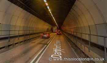 Dartford Crossing closure at east and west tunnels
