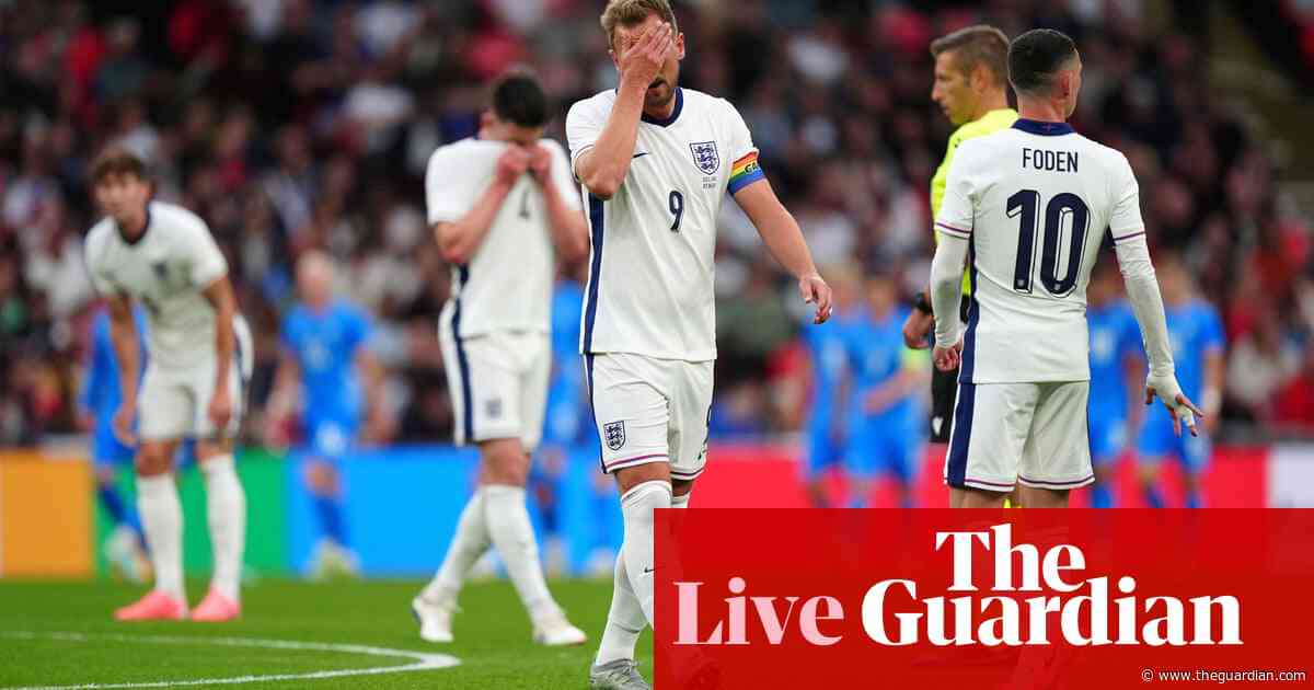 England 0-1 Iceland: Euro 2024 warm-up – as it happened
