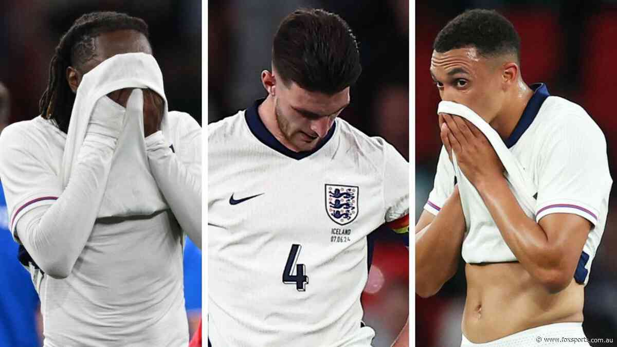 England booed by home fans after embarrassing defeat to 72nd-ranked team in eight-year deja vu