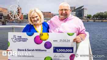 Throat cancer survivor scoops £1m lottery win