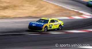 Ryan Blaney tops Friday's practice session at Sonoma