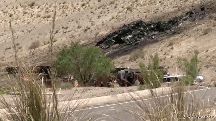 University Boulevard reopens Friday following military F-35 jet crash in Albuquerque