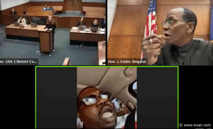Man who went viral for driving during Zoom court hearing in trouble again