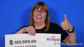 Son's Mother's Day gift turns into $100,000 lottery win for Orillia woman