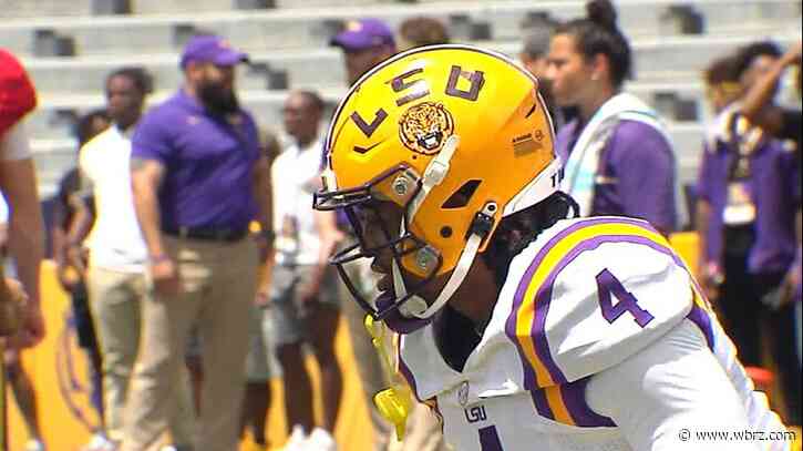 LSU running back John Emery Jr. withdraws from transfer portal to stay at LSU