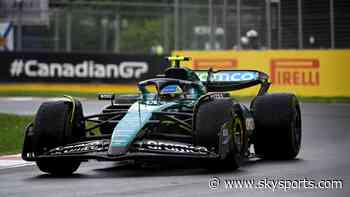 Alonso tops rain-hit Montreal practice