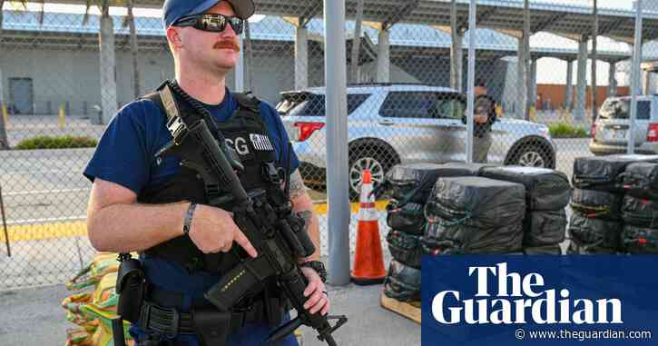 US seizes $63m worth of cocaine after dramatic shootout on high seas