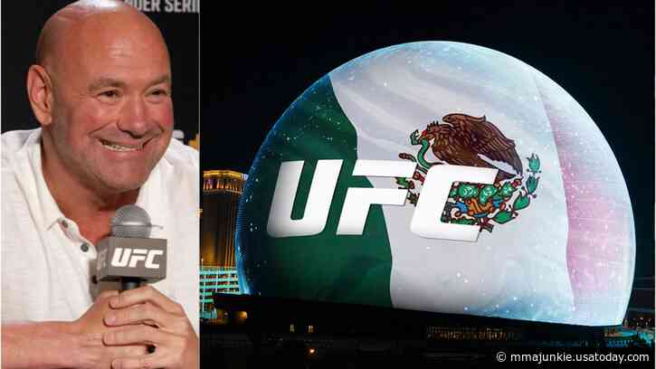 Dana White: UFC's show at Sphere 'is going to be a f*cking love letter to the Mexican people'