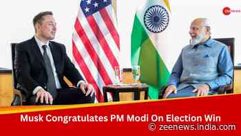 Tesla CEO Elon Musk Congratulates PM Modi On Election Win, Eyes Indian Market For `Exciting Work`