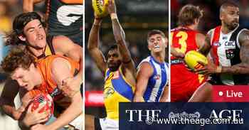 AFL 2024 round 13 LIVE updates: Chol flies high as Hawks, Giants battle it out