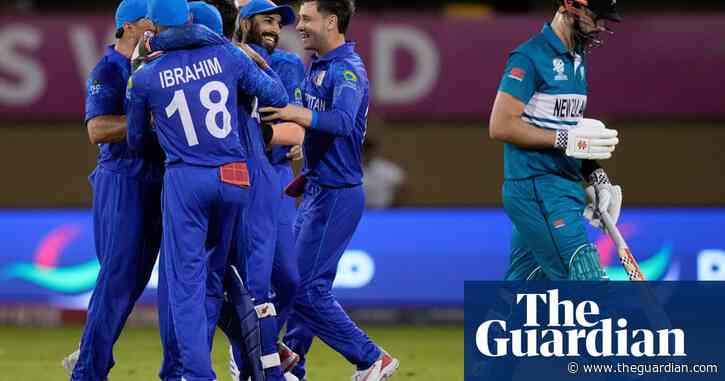 New Zealand collapse to hand Afghanistan victory in latest T20 World Cup upset