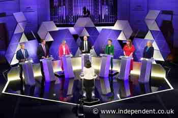 BBC election debate - live: Mordaunt and Rayner clash over tax and immigration at seven-way party TV debate
