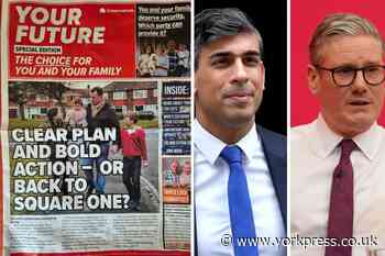 Tory election leaflet in red 'conned' York voters - letter