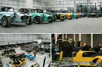 New multimillion-pound Caterham sports car factory opens in Dartford