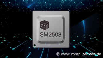 Effizienter SM2508-Controller: PCIe-5.0-SSDs mit nur 7 Watt bei fast 15 GB/s erwartet