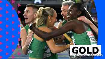 Ireland storm to mixed relay gold