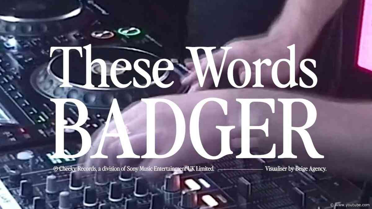 Badger, Natasha Bedingfield - These Words [Ultra Records]