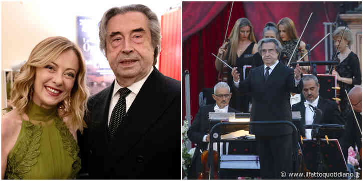Riccardo Muti bacchetta il Governo Meloni: “L’orchestra è sinonimo della società, l’impedimento all’armonia è il direttore”