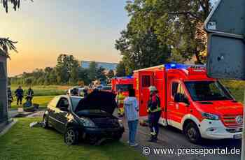 FW Ense: Verkehrsunfall am Freitagabend zwischen Ense-Höingen und Ense-Parsit
