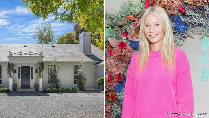 Gwyneth Paltrow's Los Angeles home on the market for $29.99 million