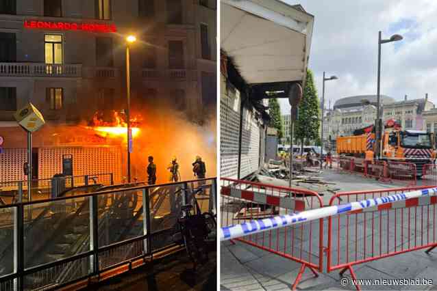 Explosie aan woning nabij Antwerps stadspark, vermoedelijk brandstichting in goudwinkeltje: schade is groot, hotel ontruimd
