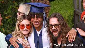 Heidi Klum and Seal reunite: Former couple both attend their son Henry's high school graduation with new partners - 10 years after they divorced