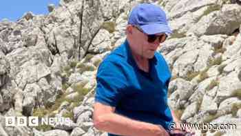 Search under way after TV presenter Michael Mosley goes missing in Greece