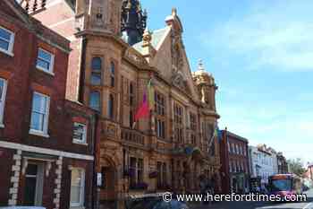 Why was Pride flag flying from Hereford's Town Hall on D-Day?