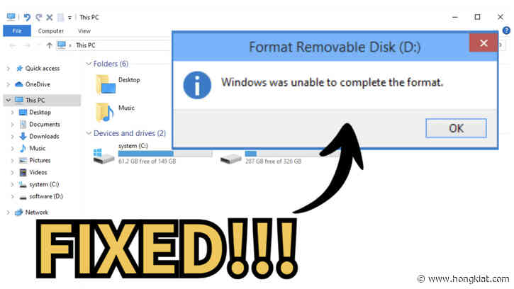 How to Fix ‘Windows Was Unable to Complete the Format’ (6 Ways)