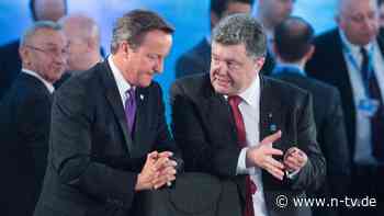 Doch nicht Ukraines Ex-Präsident: David Cameron fällt auf Fake-Textnachrichten herein