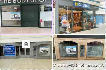 Update on the empty units at Wiltshire shopping centre