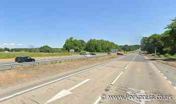 Crash on A64 between York and Malton has been cleared