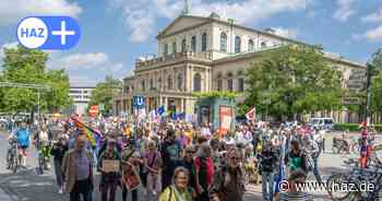 Europawahl 2024: Etwa 2300 Menschen demonstrieren in Hannover für Vielfalt