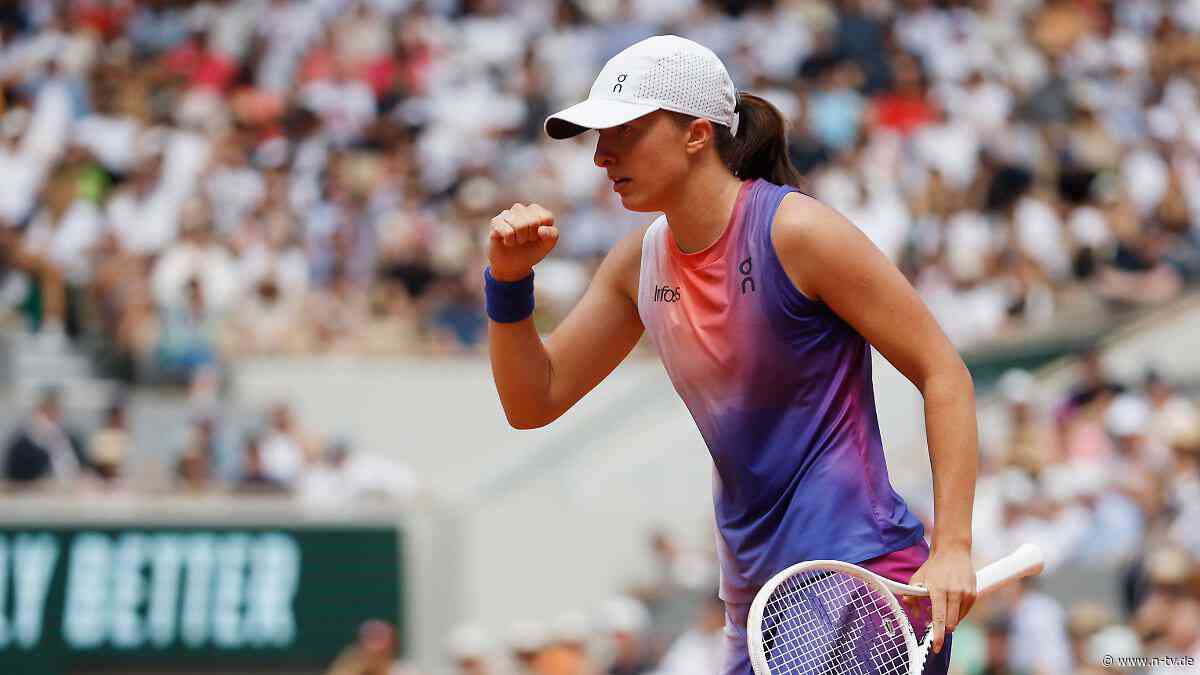 Dritter Sieg in Serie in Paris: Dominatorin Swiatek krönt sich zur Königin der French Open