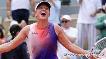 Swiatek races to third straight French Open title
