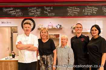Tea Pot Café, Romford: 'Best of British' eatery with Royal themed menu