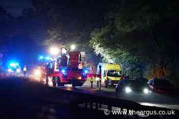 A22 crash: Sussex Police arrest man after Polegate search