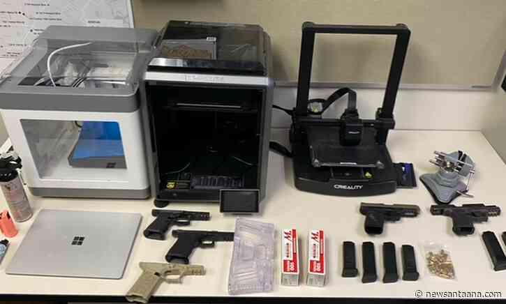 Costa Mesa man facing felony charges after his 3-D printers and ghost guns were seized by the police