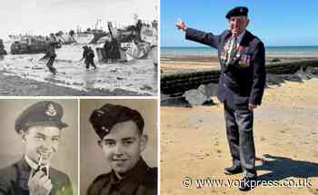 York D-Day veteran Ken Cooke returns from Normandy beaches