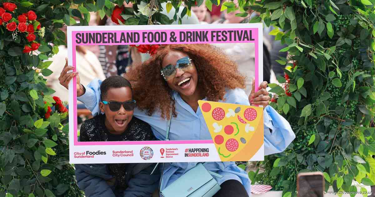 Sunderland Food and Drink Festival attracts crowds as families enjoy a day out in the sun