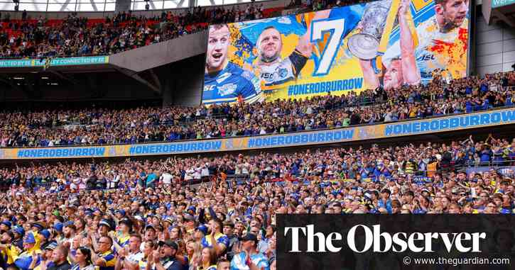 ‘A lad who lived his dream’: rivals at Wembley unite to salute Rob Burrow