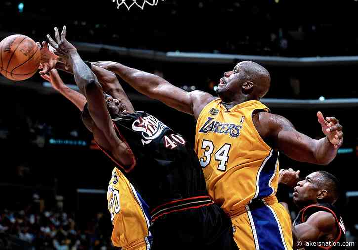 This Day In Lakers History: Shaquille O’Neal Ties NBA Finals Record For Most Blocks Vs. 76ers