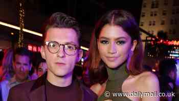 Zendaya is a proud girlfriend while waiting to pick up boyfriend Tom Holland from his Romeo and Juliet show in London