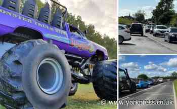 Monster Truck event causes 'traffic gridlock' in Rufforth