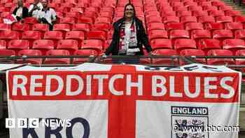 Large supporters club flag 'stolen' at England game